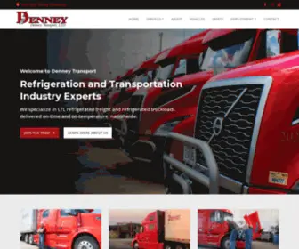 Denneytransport.com(Denney Transport) Screenshot