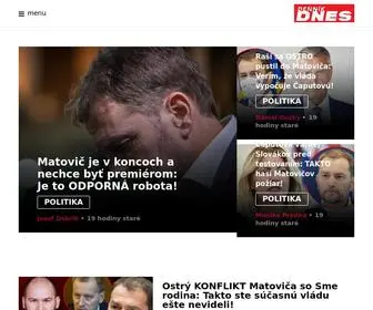 Dennikdnes.com(Denník Dnes) Screenshot
