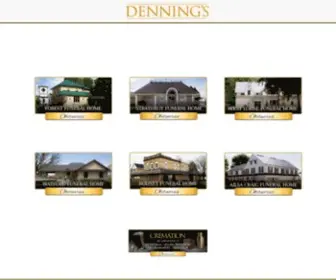 Denningfuneralhomes.com(Denning Funeral Homes) Screenshot