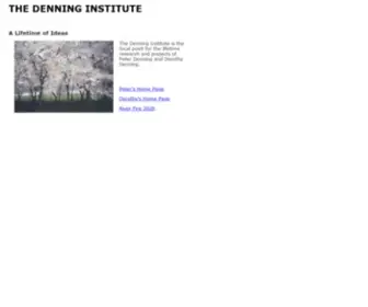 Denninginstitute.com(Index) Screenshot