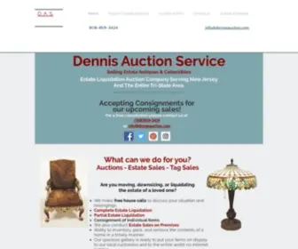 Dennisauction.com(New Jersey Auction House) Screenshot