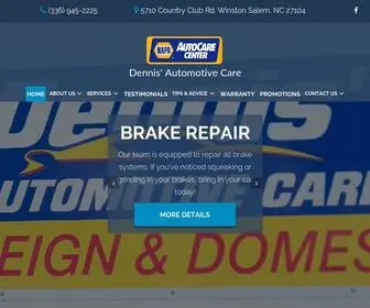 Dennisautomotivecare.com(Dennis' Automotive Care) Screenshot