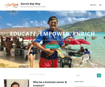 Dennisbay.com(Educating, Empowering, Enriching Lives Globally) Screenshot