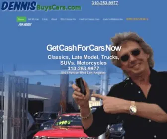 Dennisbuyscars.com(Cash For Cars Los AngelesSell My Car Today) Screenshot