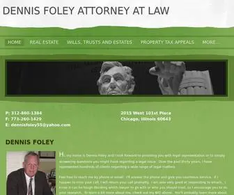 Dennisfoleylaw.com(Dennis Foley Attorney at Law) Screenshot