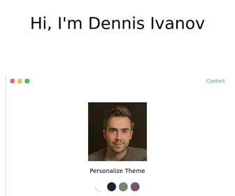 Dennisivy.com(Dennis Ivanov) Screenshot