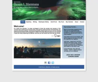 Dennismammana.com(Earth’s shadow) Screenshot