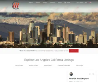 Dennismaynard.com(Los Angeles CA Real Estate) Screenshot