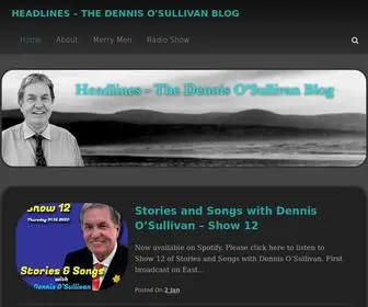 Dennisosullivan.co.uk(THE DENNIS O'SULLIVAN BLOG) Screenshot