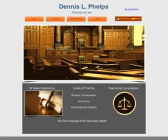 Dennisphelpslaw.com(Dennis L) Screenshot