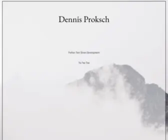 Dennisproksch.de(Dennis Proksch) Screenshot