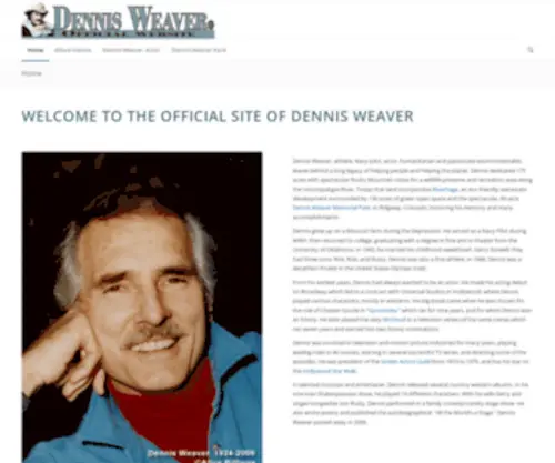 Dennisweaver.com(Dennisweaver) Screenshot