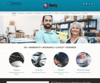 Dennydealerservices.ca(F&I performance) Screenshot