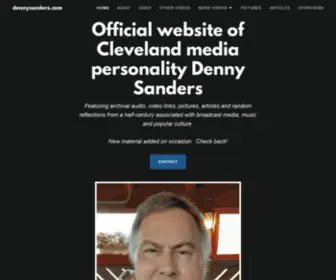 Dennysanders.com(Denny Sanders) Screenshot