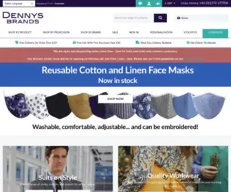 Dennys.co.uk(Dennys Brands) Screenshot