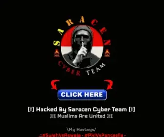 Dennysiregar.com(Hacked By Saracen Cyber Team Muslims Are United #SyiahVsAswaja) Screenshot