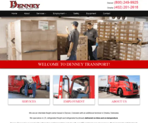 Dennytransport.com(Dennytransport) Screenshot