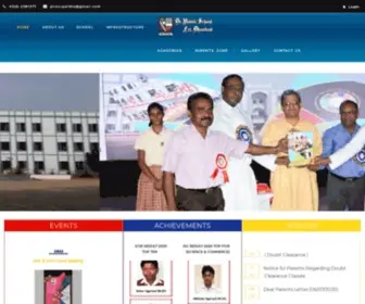 Denobilifri.in(De Nobili School Fri dhanbad) Screenshot