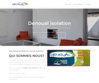 Denoual-Isolation.fr(Denoual isolation FougèresCloison sèche) Screenshot