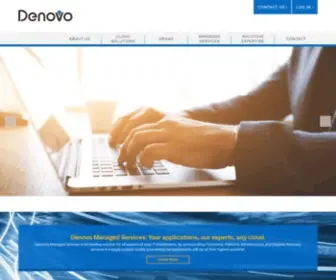 Denovo-US.com(ERP Experts) Screenshot