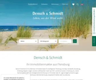 Densch-SChmidt.de(Ihr Immobilienmakler aus Flensburg) Screenshot