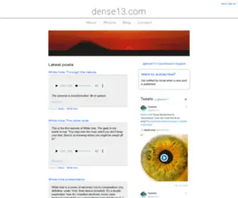 Dense13.com(Dense 13) Screenshot