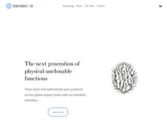 Densecid.com(DENSEC ID) Screenshot