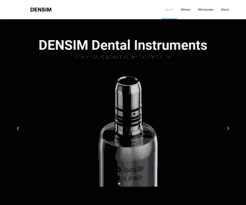 Densim.com(Dental Instruments) Screenshot