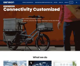 Dension.com(Automotive) Screenshot