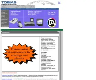 Densitometer.com(Tobias Associates) Screenshot