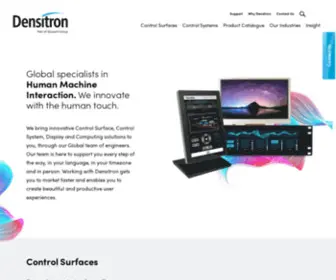 Densitron.jp(Global specialists in Human Machine Interaction) Screenshot