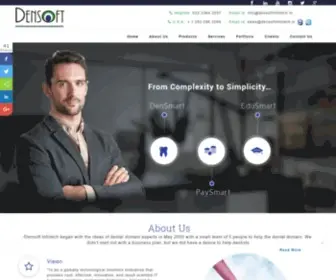 Densoftinfotech.com(Dental Clinic Management Software) Screenshot