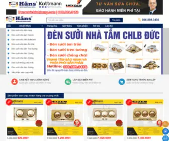 Densuoichinhhang.com(Đèn) Screenshot