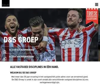 Densvastgoed.nl(Alle vastgoed disciplines in één hand) Screenshot