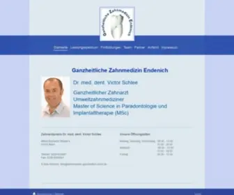 Dent-Bonn-SChlee.de(Zahnarztpraxis Dr) Screenshot