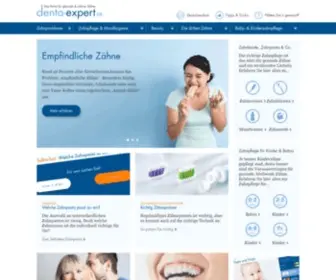 Denta-Expert.de(Zahngesundheit) Screenshot