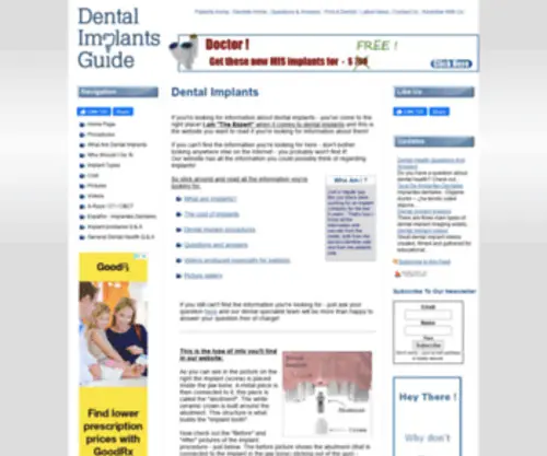 Dental-Implants-Guide.com Screenshot