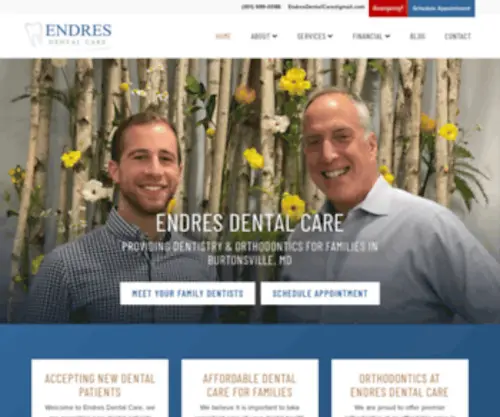 Dental-Maryland.com(Dentist Burtonsville) Screenshot