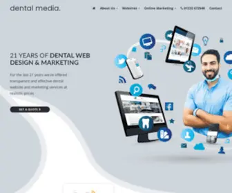Dental-Media.co.uk(Dental Web Design & Dental Marketing) Screenshot