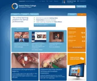 Dental-Online-College.com(Dental Online College) Screenshot