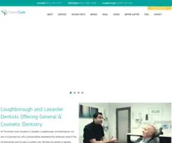 Dental-Suite.co.uk(Dentists Leicester & Loughborough) Screenshot