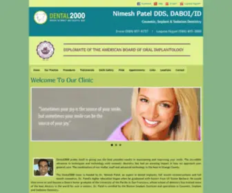 Dental2000.com(Our Clinic) Screenshot