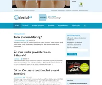 Dental24.se(Dental 24) Screenshot