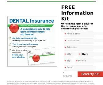 Dental50Plus.net(Physicians Mutual) Screenshot