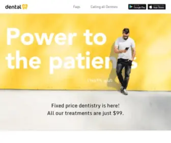 Dental99.com.au(Transparent fixed price dentistry) Screenshot