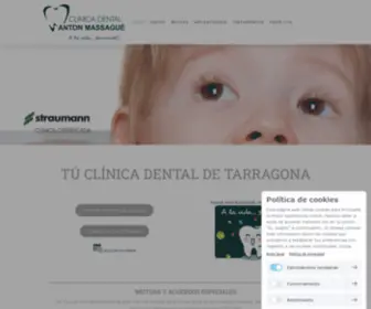 Dentalantonmassague.com(Implantología Straumann) Screenshot