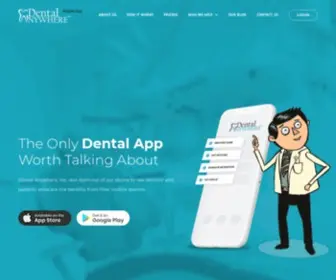 Dentalanywhere.com(Mobile Apps For Dentists) Screenshot