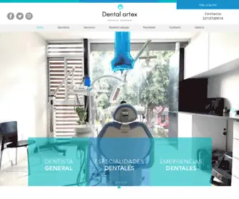 Dentalartex.com(Inicio) Screenshot