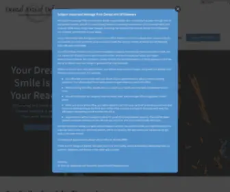 Dentalartsofdelaware.com(Newark Dentistry) Screenshot