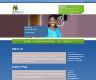 Dentalbahamas.com(Island Dental Centre Bahamas) Screenshot